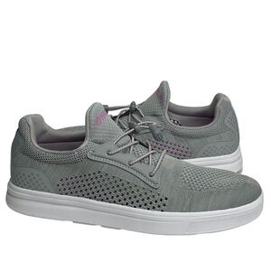 Magellan Outdoor Walking, Hiking, Outdoor Adventure Light Gray Mesh Lace Sneaker
